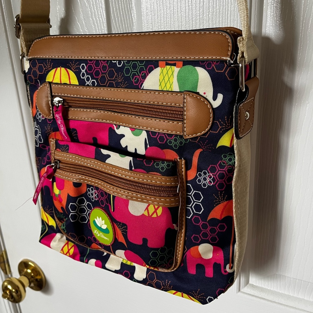 New Lily Bloom Crossbody with Adjustable Strap